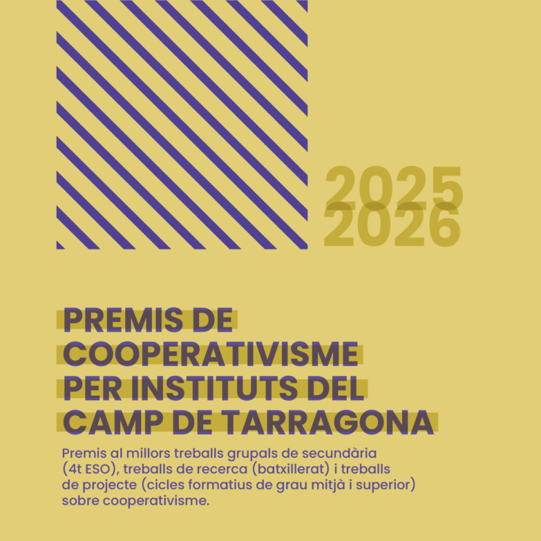7a edició dels Premis de cooperativisme per instituts del Camp de Tarragona 2026