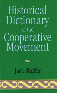 Portada dictionari: "Historical Dictionary of de Cooperative Movement."