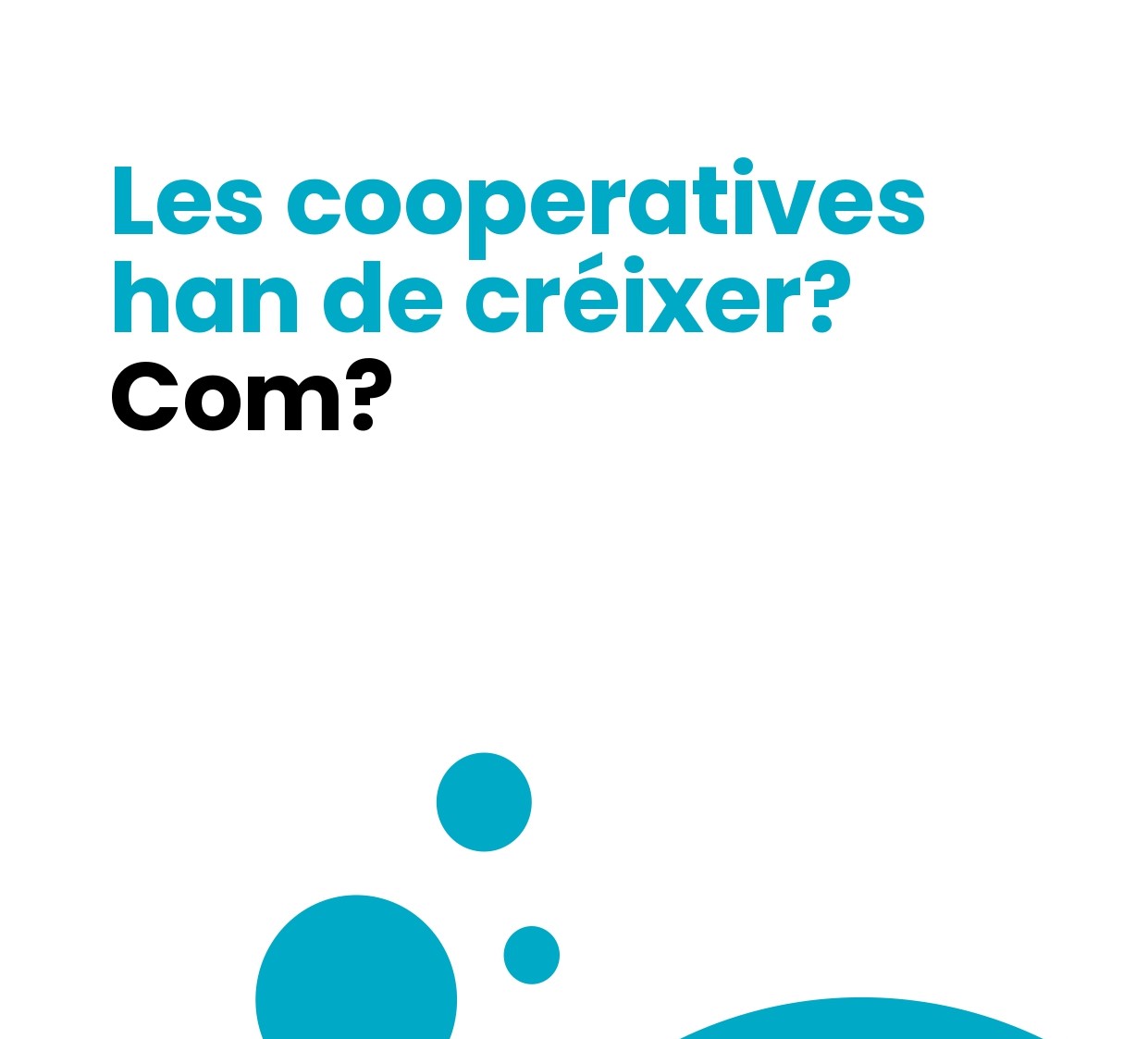 Publicació: Jornada de debat i reflexió sobre creixement cooperatiu