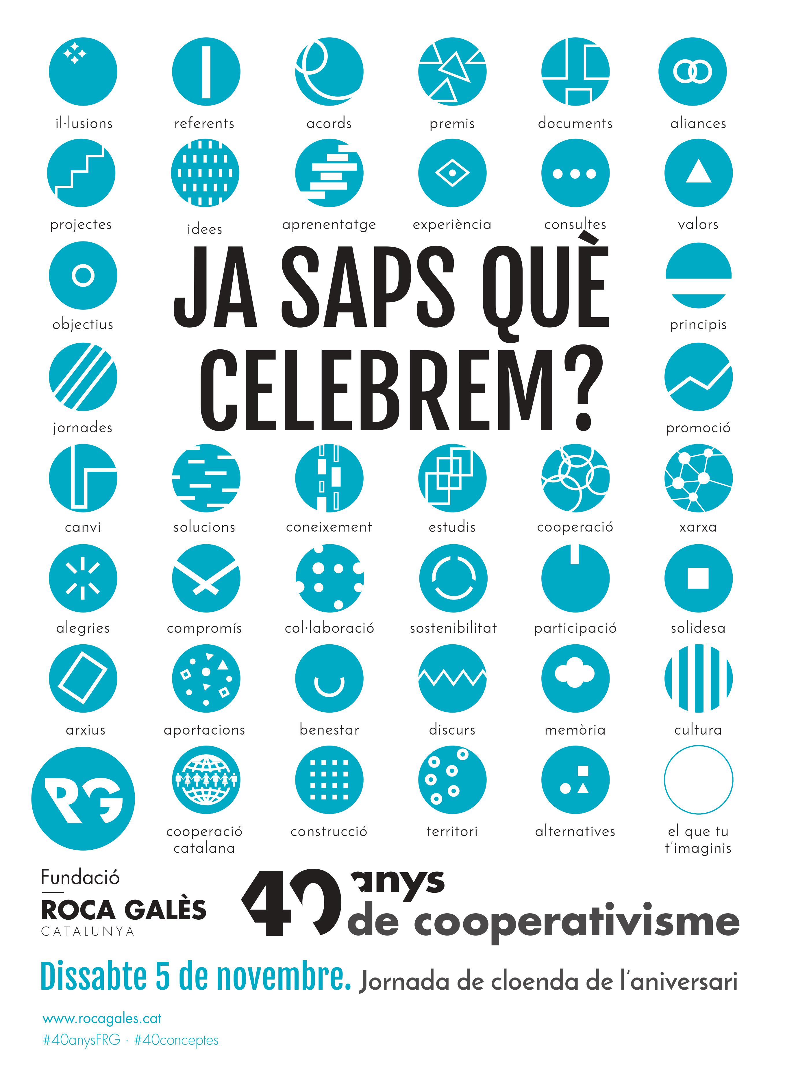 Acte Cloenda dels 40 anys de la Fundació Roca Galès