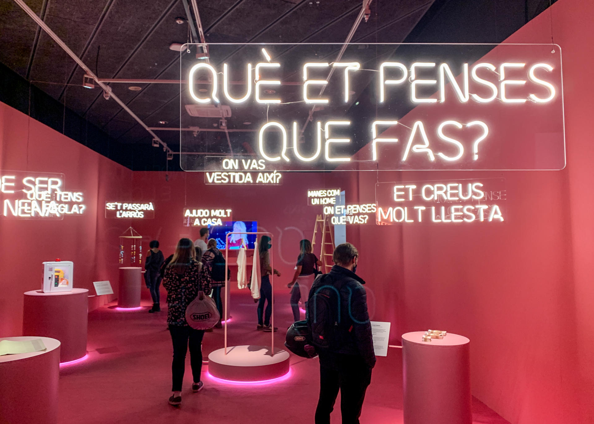 Exposició "Feminista havies de ser". Palau Robert. ARXIU.