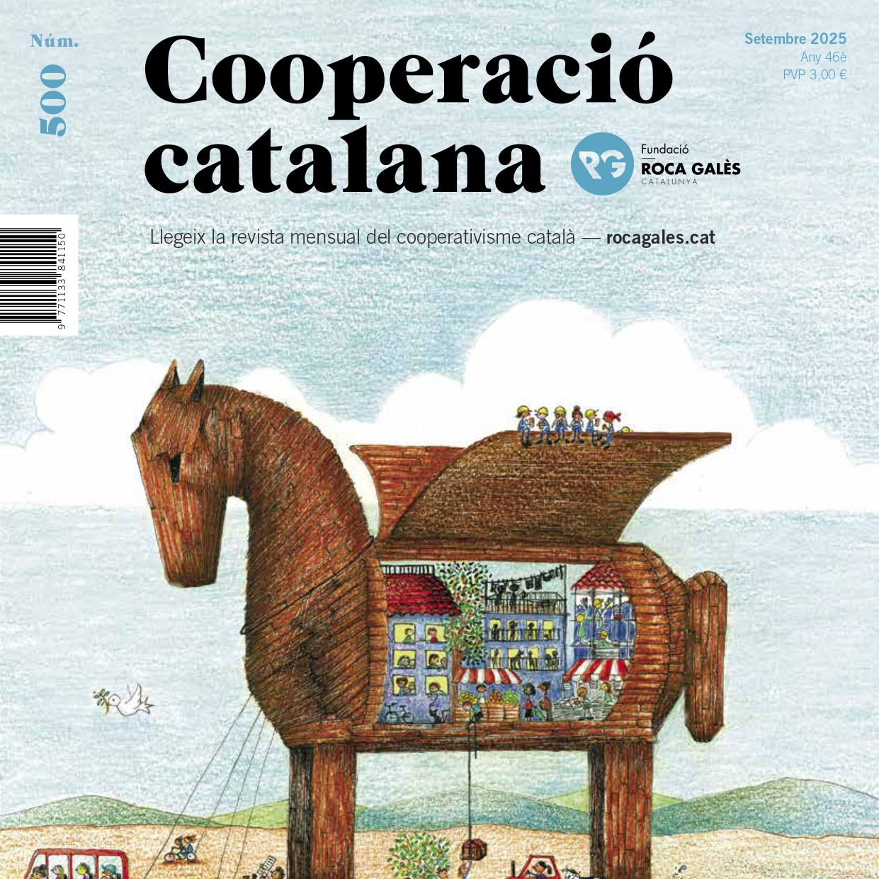 ‘Cooperació Catalana’: 500 números teixint futur col·lectiu