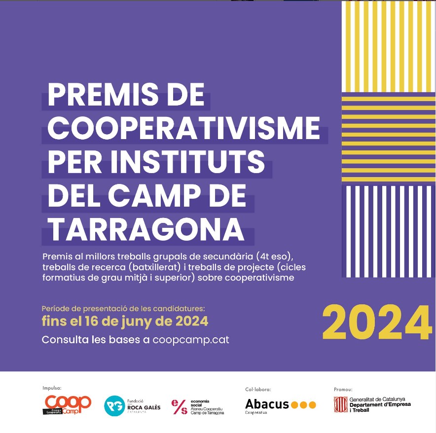 5a edició dels Premis de cooperativisme per instituts del Camp de Tarragona 2024