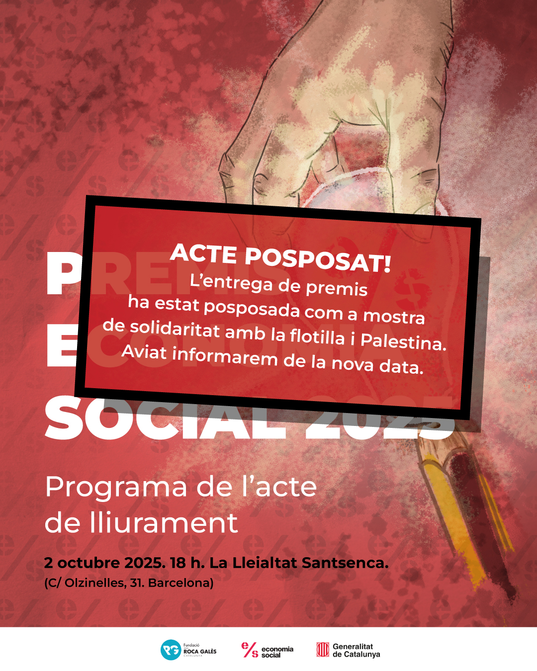 POSPOSAT | Acte de lliurament dels Premis economia social 2025